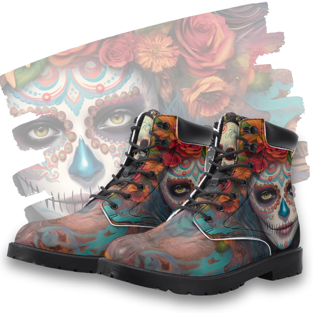 Calavera Senorita Classic Boot Kickitink Featured