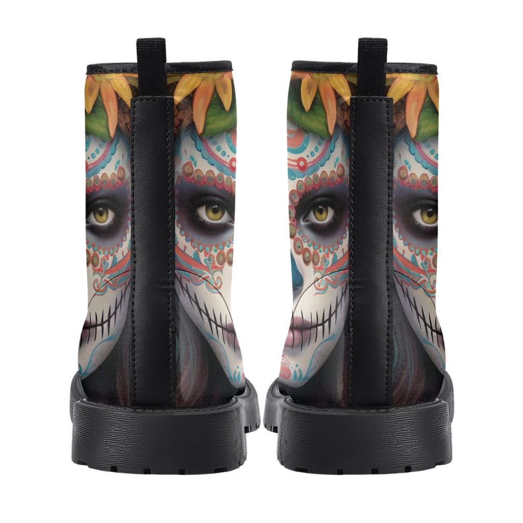 Calavera Senorita Leather Boot Kickitink 5