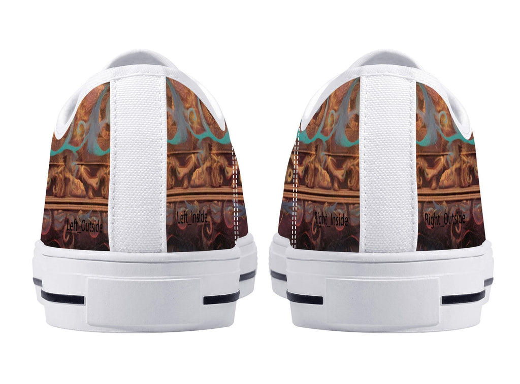 Calavera Senorita Low Tops White Kickitink 4