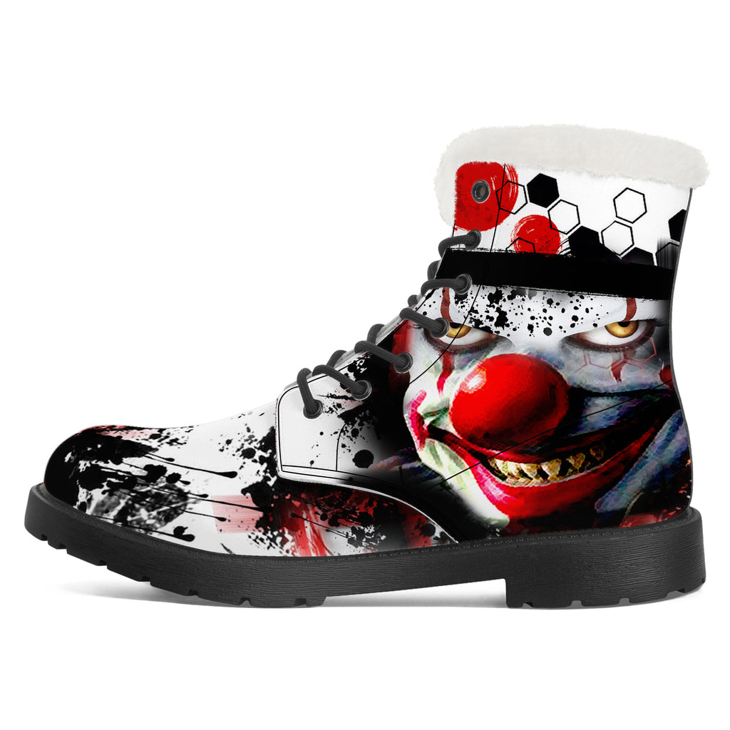 Evil Clown Winter Boot Kickitink 1