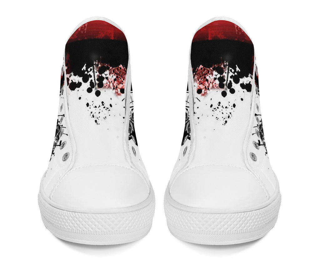 Evil Clown High Top White Kickitink 6