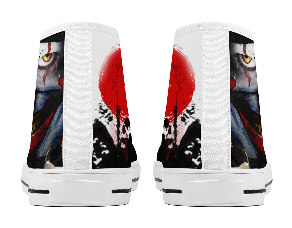 Evil Clown High Top White Kickitink 4