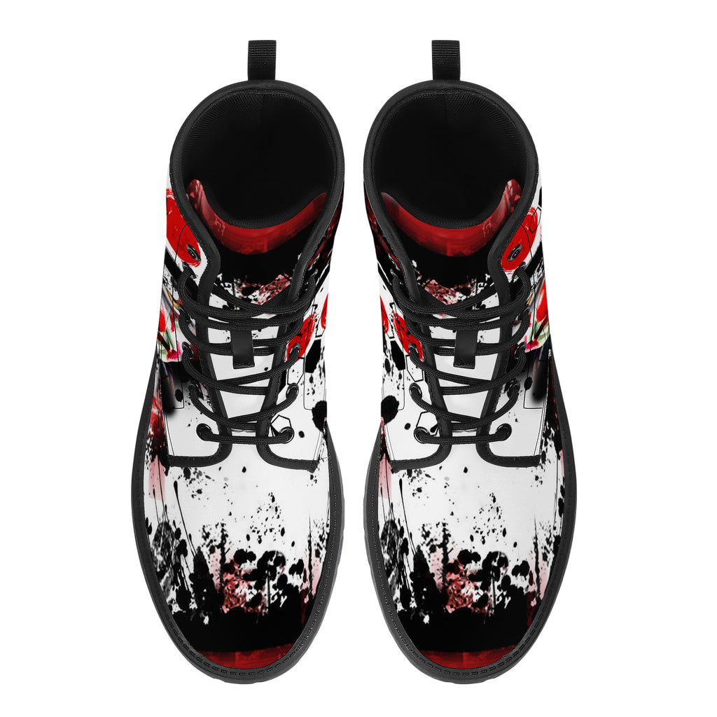 Evil Clown Leather Boot Kickitink 3