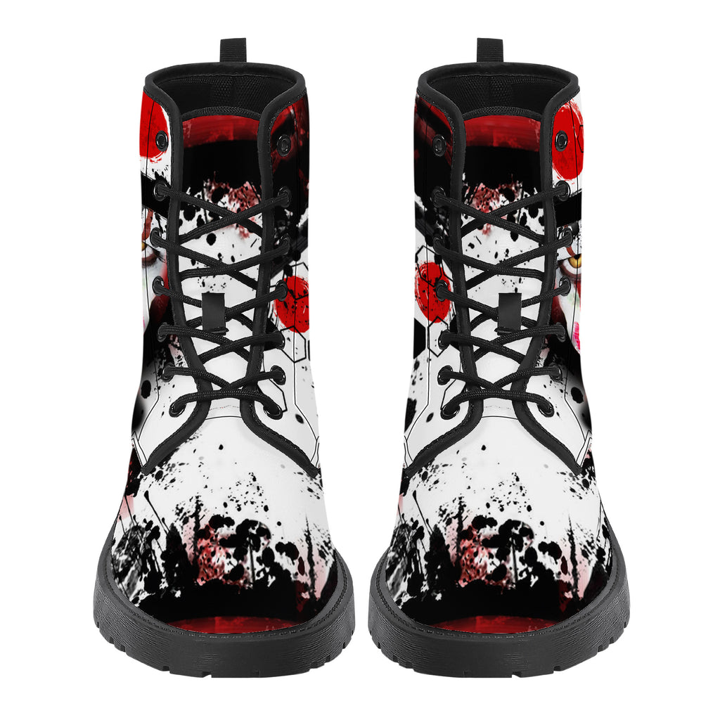 Evil Clown Leather Boot Kickitink 4