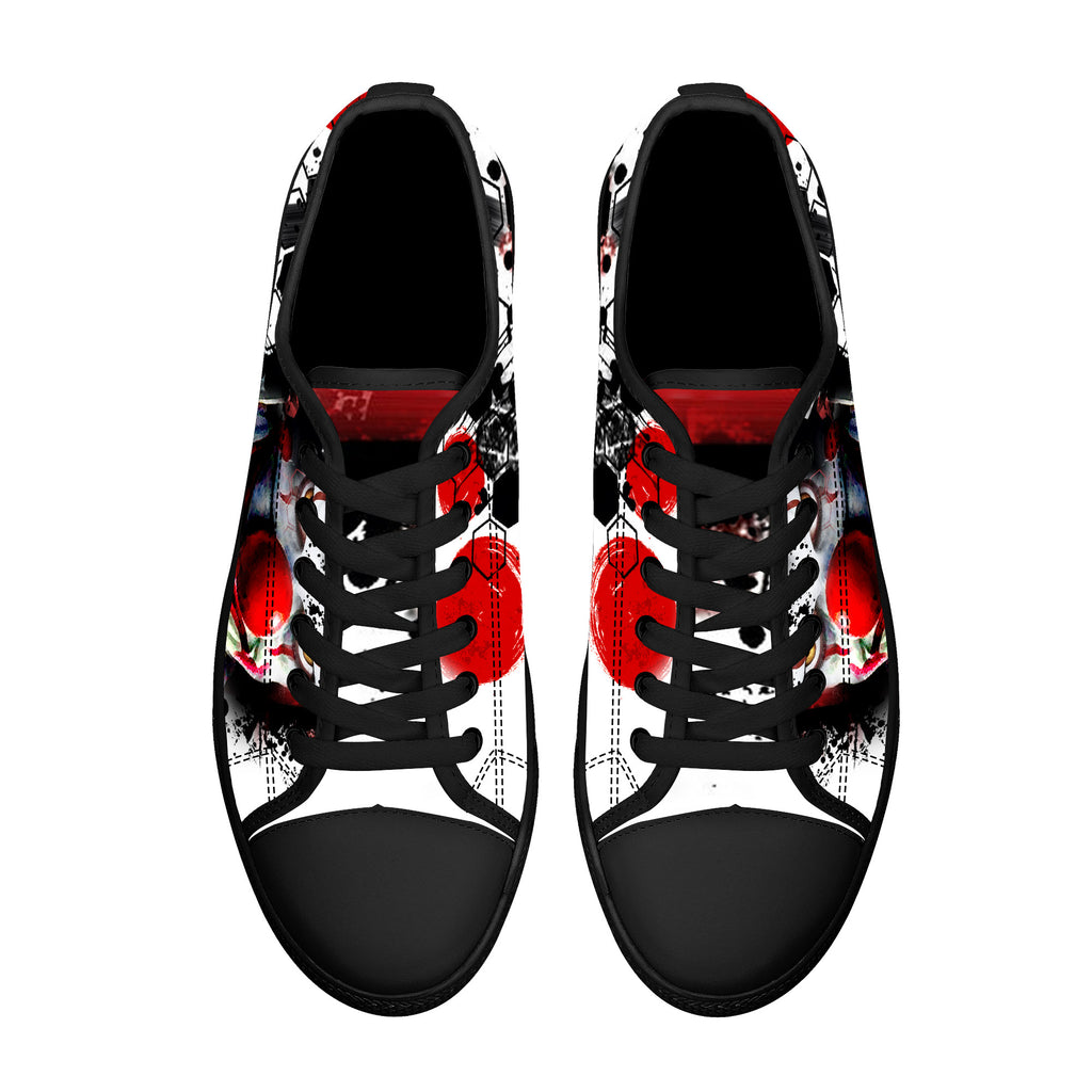 Evil Clown Low Top Black Kickitink 3