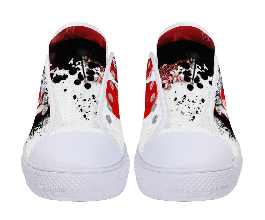 Evil Clown Low Top White Kickitink 6