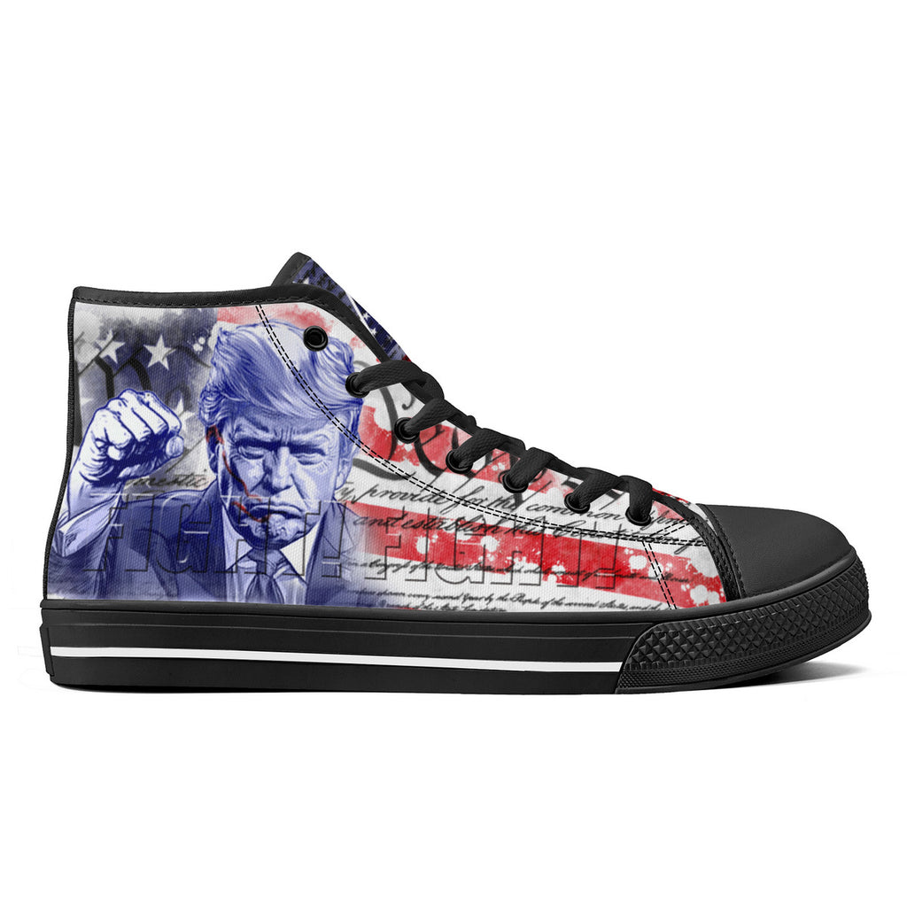 Trump 2024 - Fight High Tops Black 2