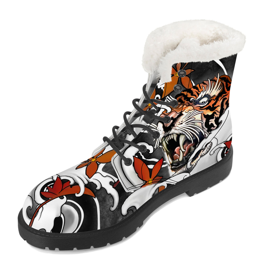 Irezumi Tiger Winter Boot Kickitink 4