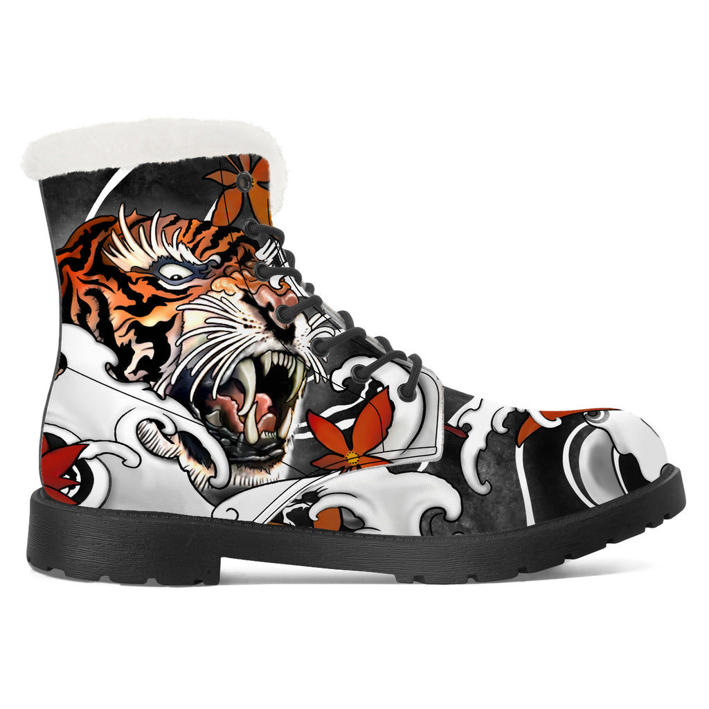 Irezumi Tiger Winter Boot Kickitink 2