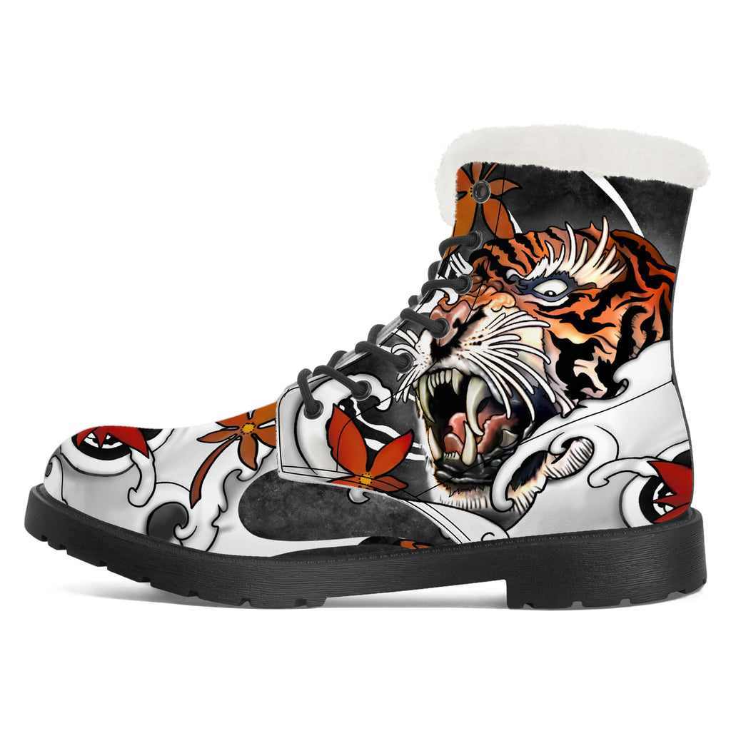 Irezumi Tiger Winter Boot Kickitink 1