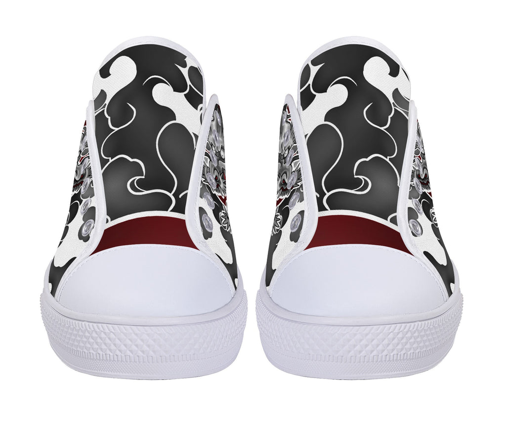 Japanese Dragon FXS Low Tops White Kickitink 6