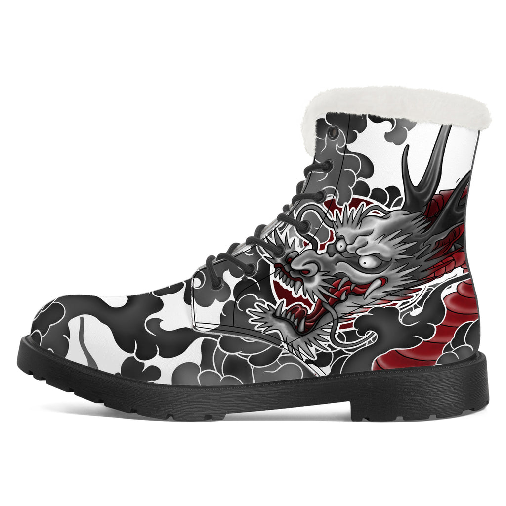 Japanese Dragon FWS Winter Boots Kickitink 1