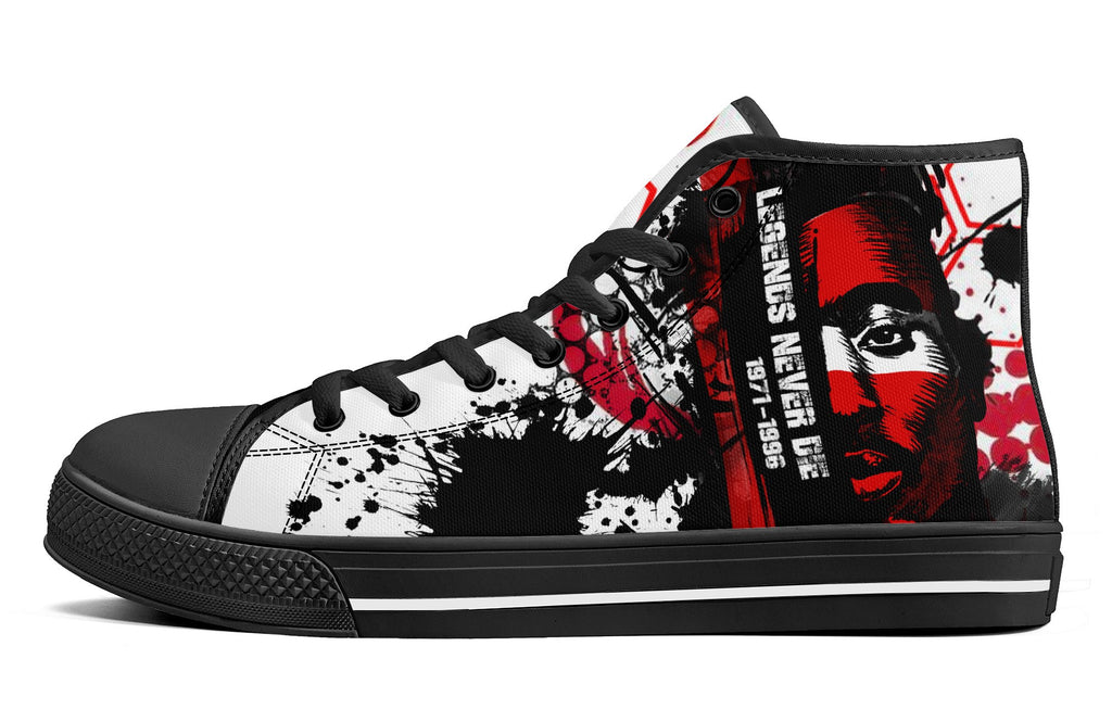 Makaveli Legacy High Tops Black Kick It Ink 1