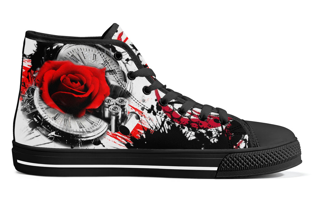 Makaveli Legacy High Tops Black Kick It Ink 2