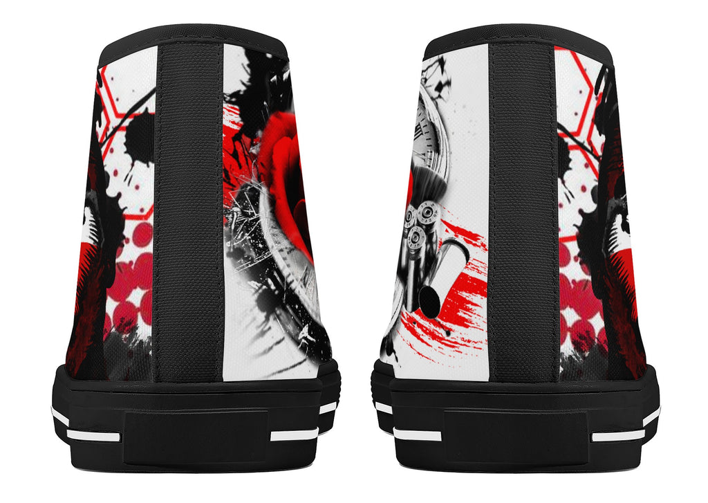 Makaveli Legacy High Tops Black Kick It Ink 4