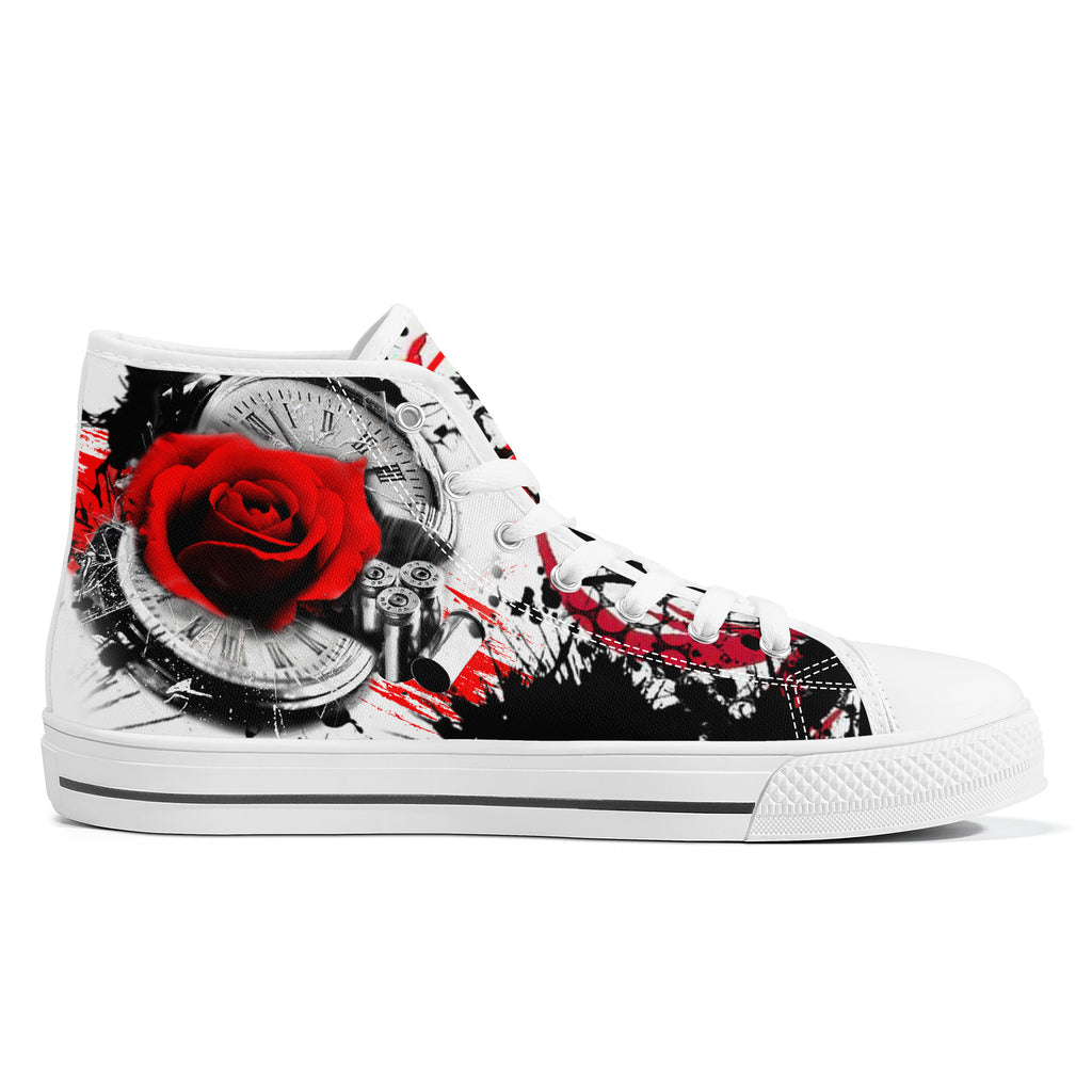 Makaveli Legacy High Tops White Feature 2