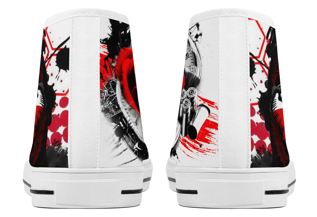 Makaveli Legacy High Tops White Feature 4