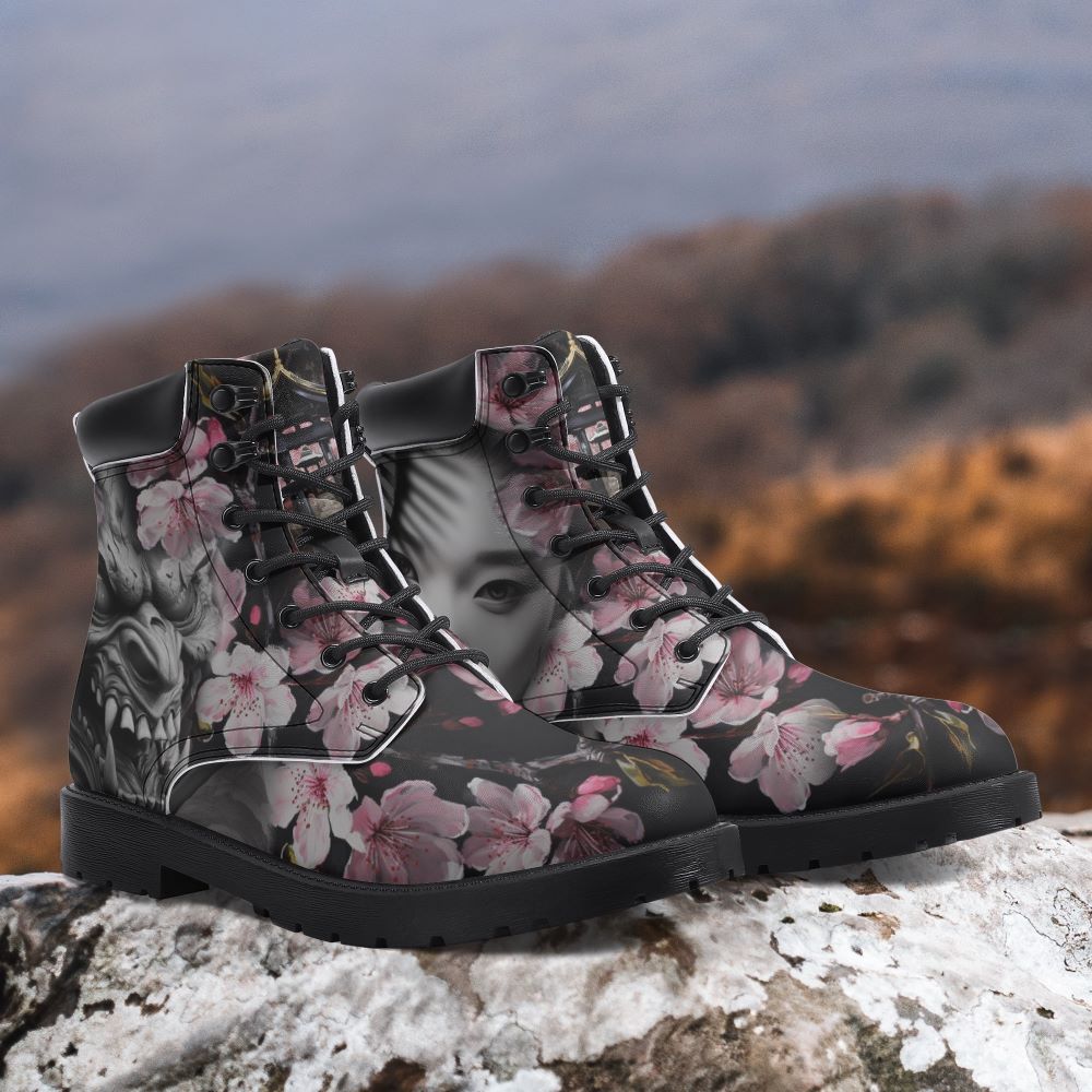 Oni's Geisha Blossom Classic Boot Kickitink 7