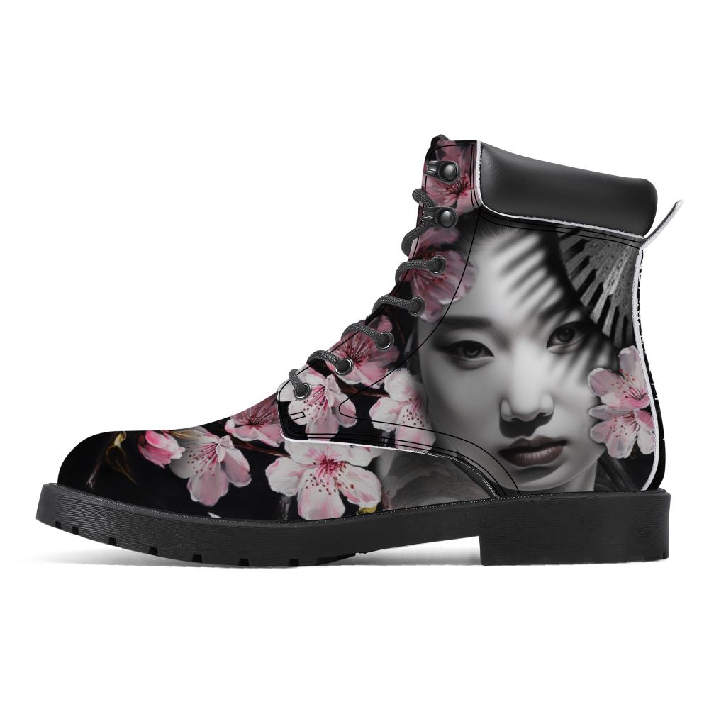 Oni's Geisha Blossom Classic Boot Kickitink 1