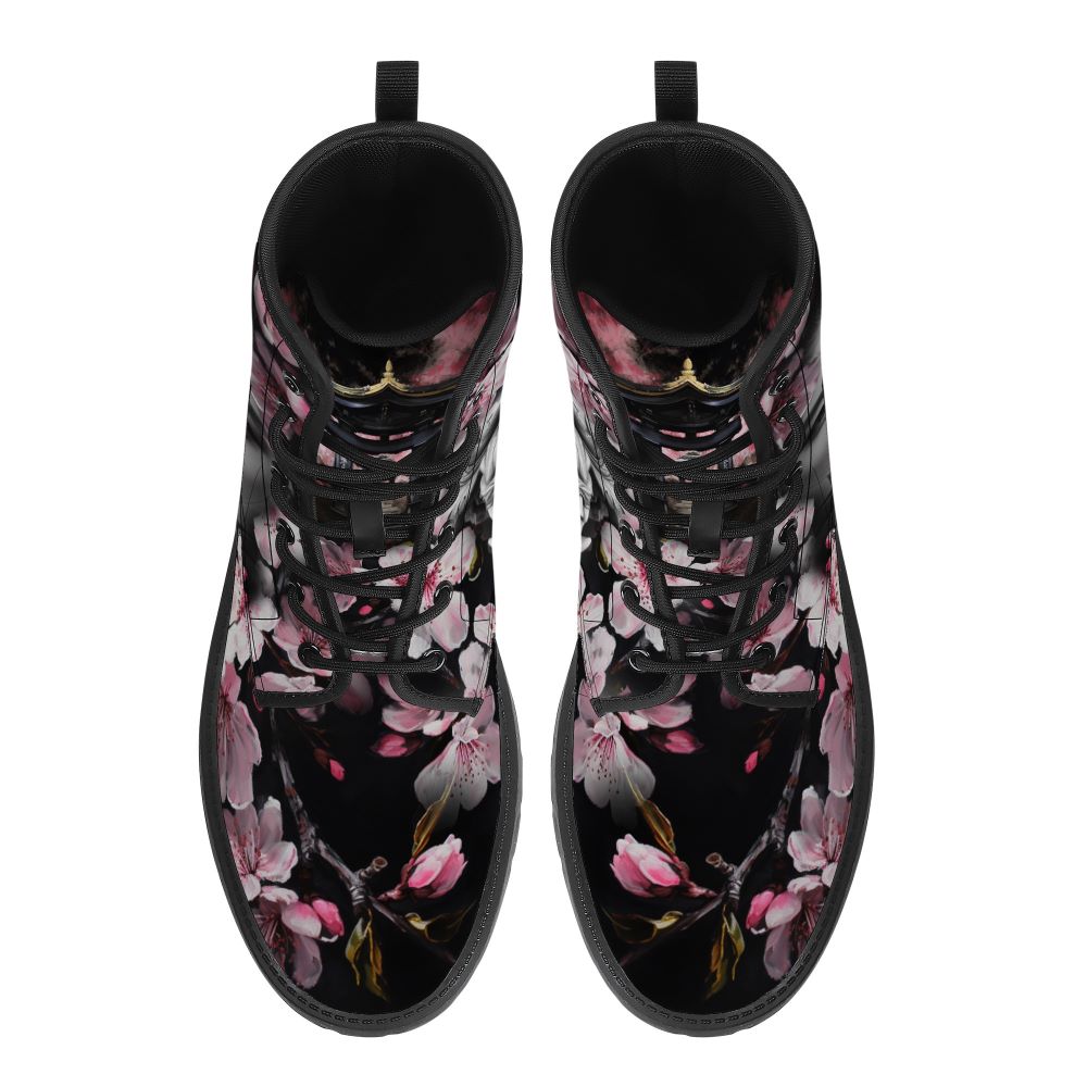 Oni Geisha Blossom Leather Boot Kickitink 3