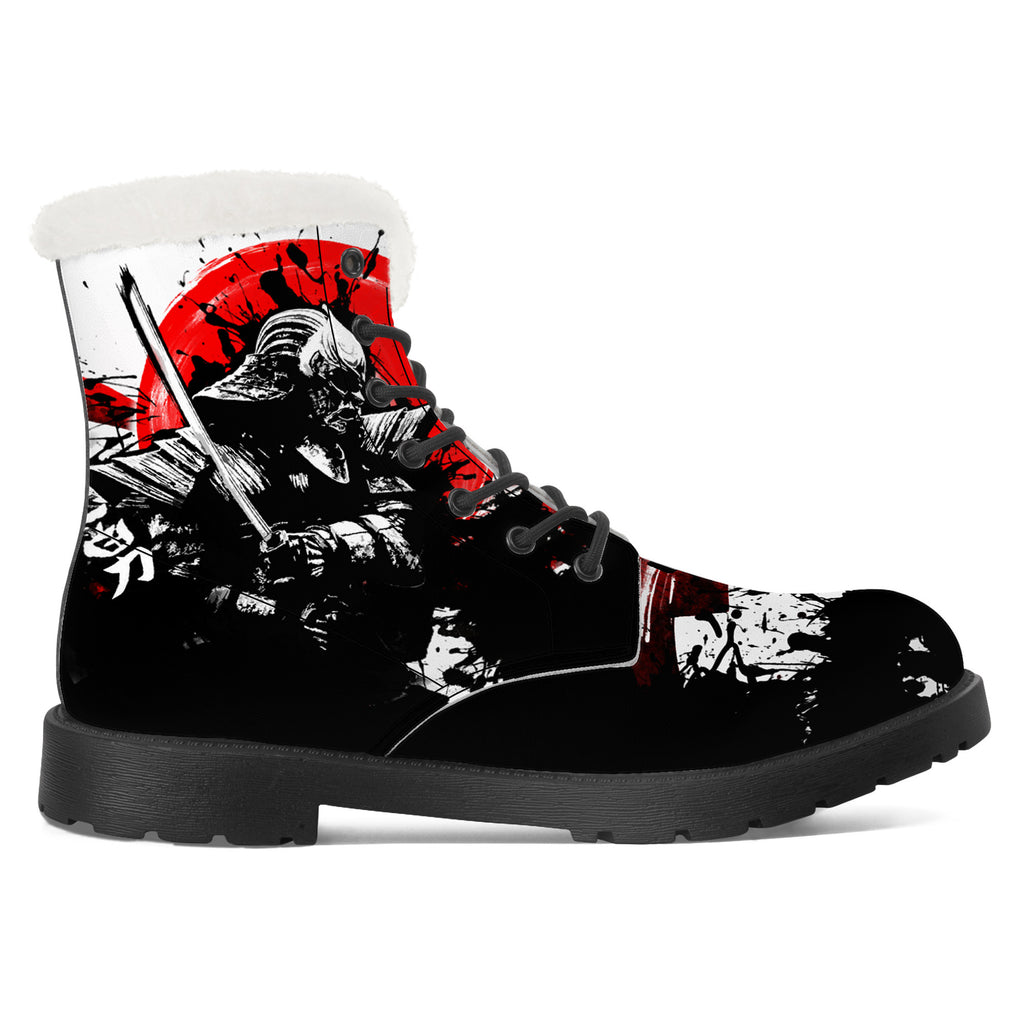 Samurai Warrior Winter Boot Kickitink 2