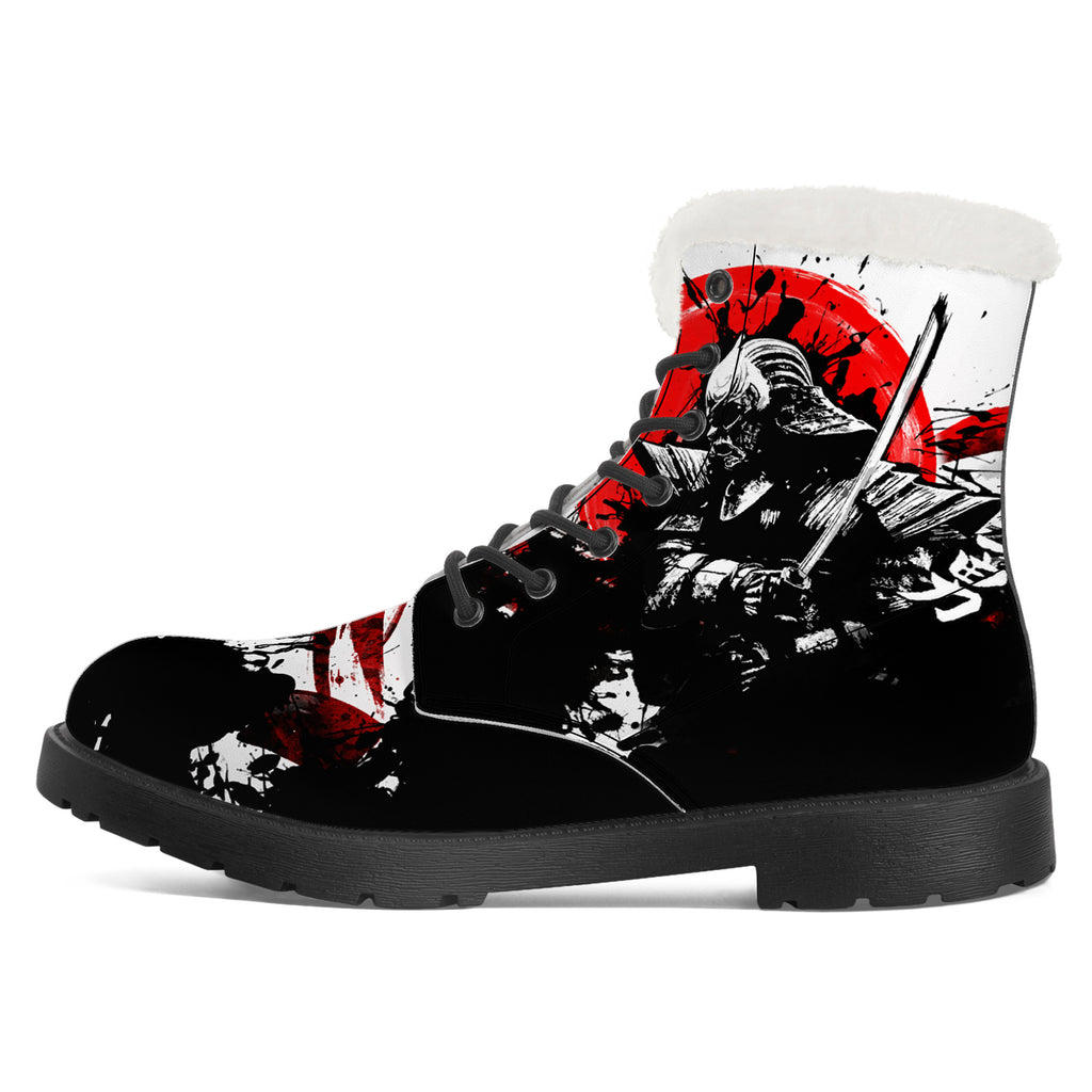 Samurai Warrior Winter Boot Kickitink 1