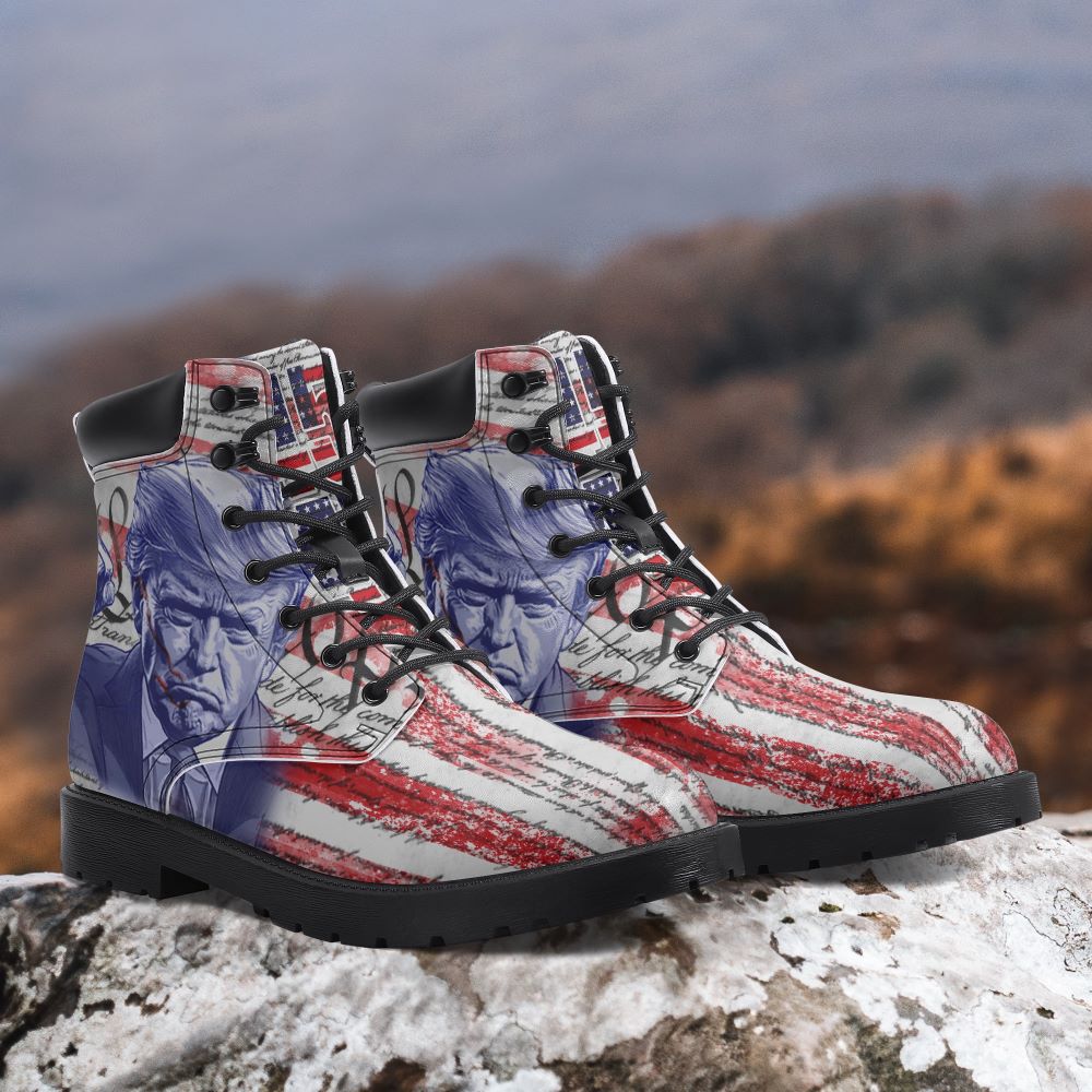 Trump 2024 Fight Classic Boots 9