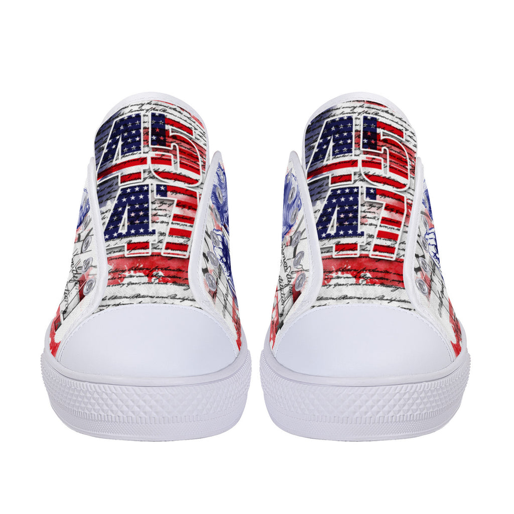 Trump 2024 - Fight Low Tops White 6