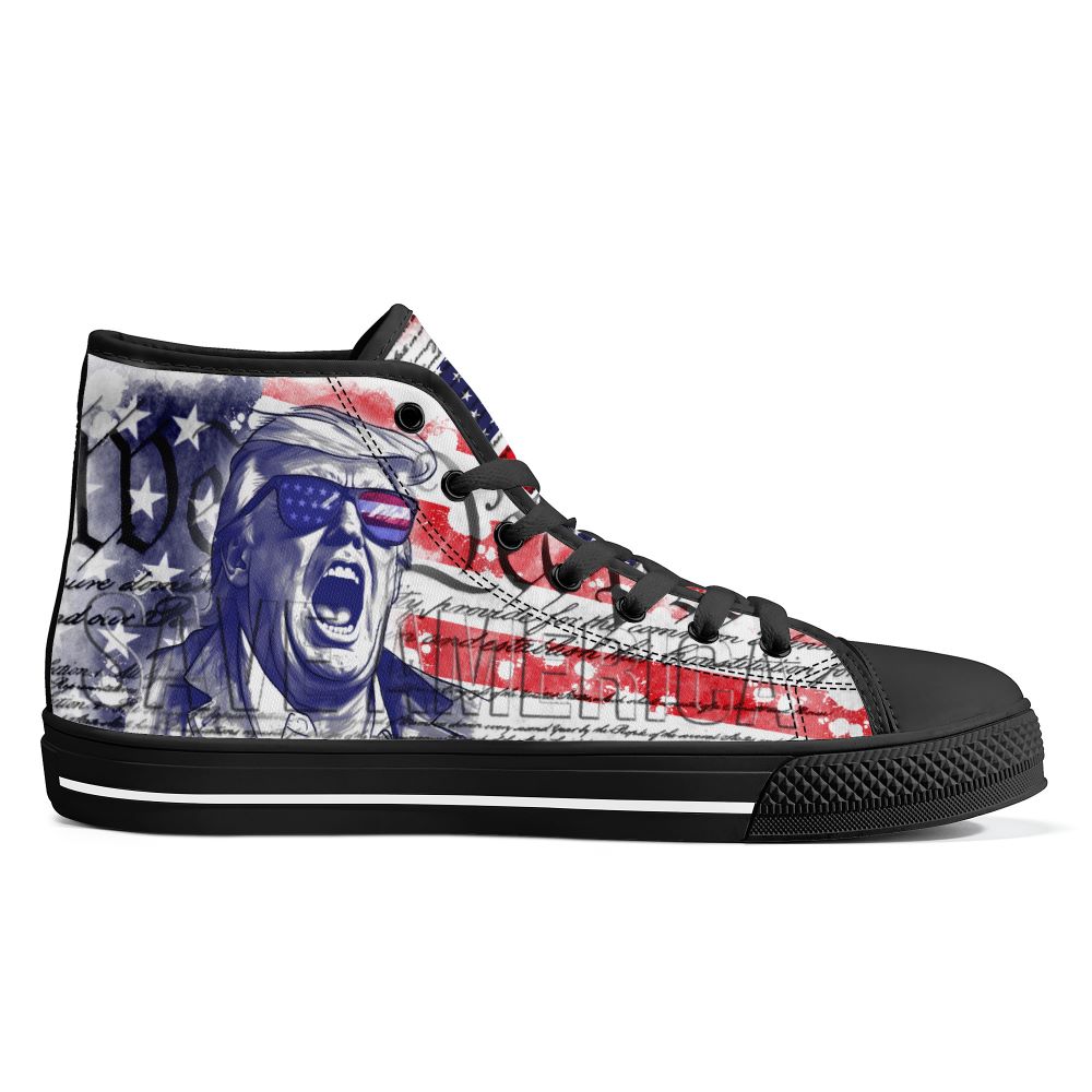 Trump 2024 Save America High Top Black 2