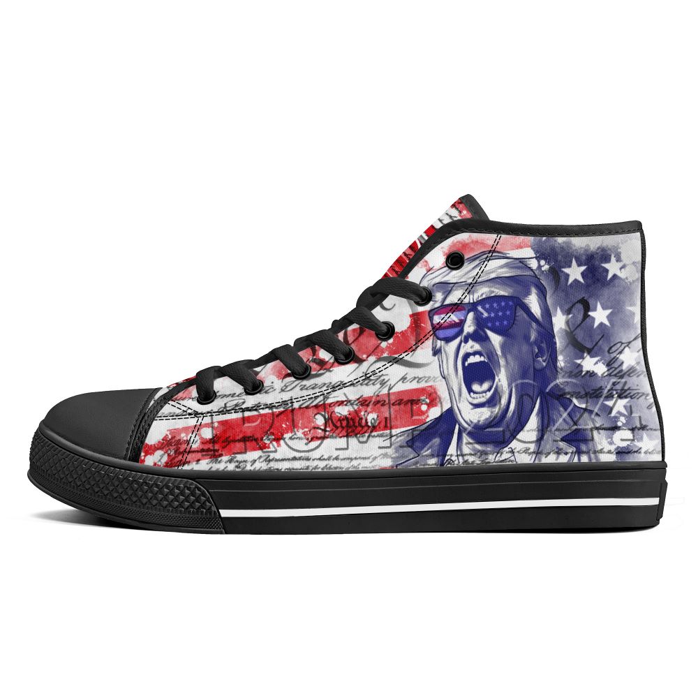 Trump 2024 Save America High Top Black 1