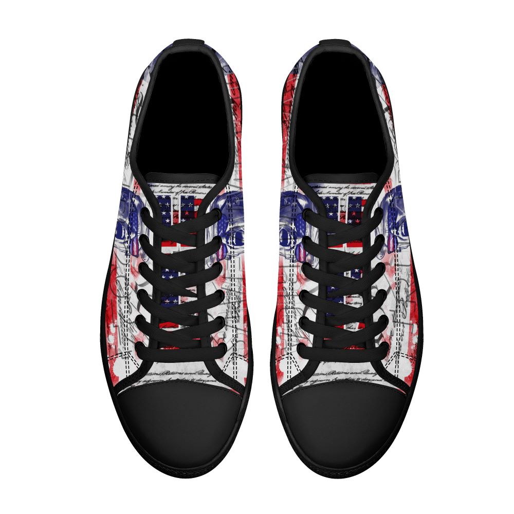 Trump 2024 Save America Low Top Black 3