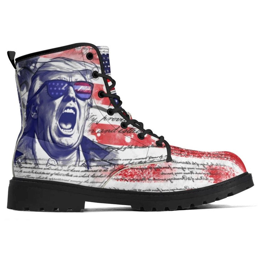 Trump 2024 Save America Leather Boot Kickitink 2