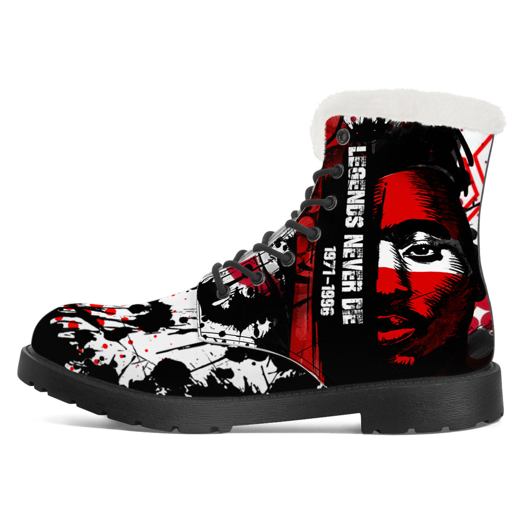 Tupac Tribute Winter Boot Kickitink 1