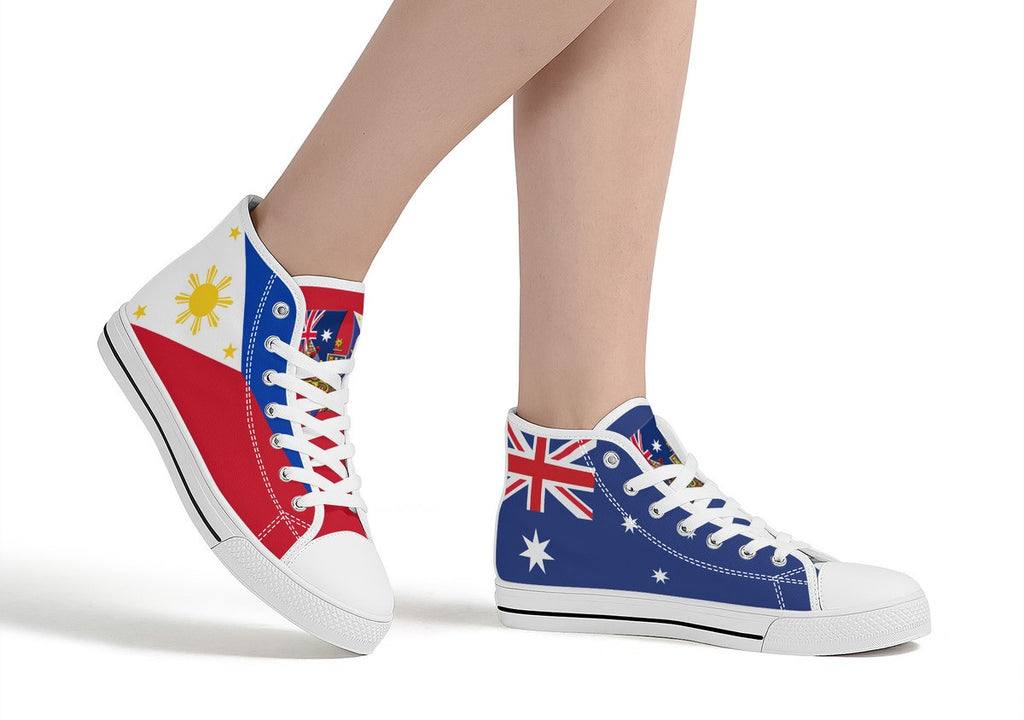 Unity Soles - Pinoy Aussie Edition High Tops White 5