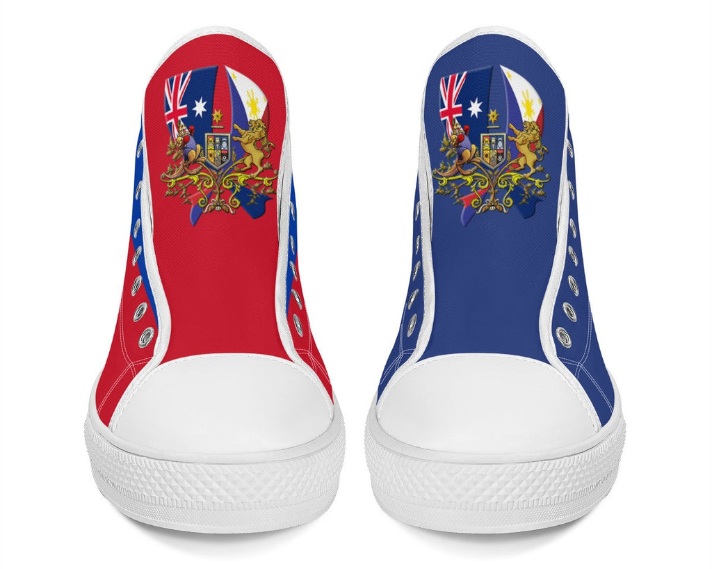 Unity Soles - Pinoy Aussie Edition High Tops White 6