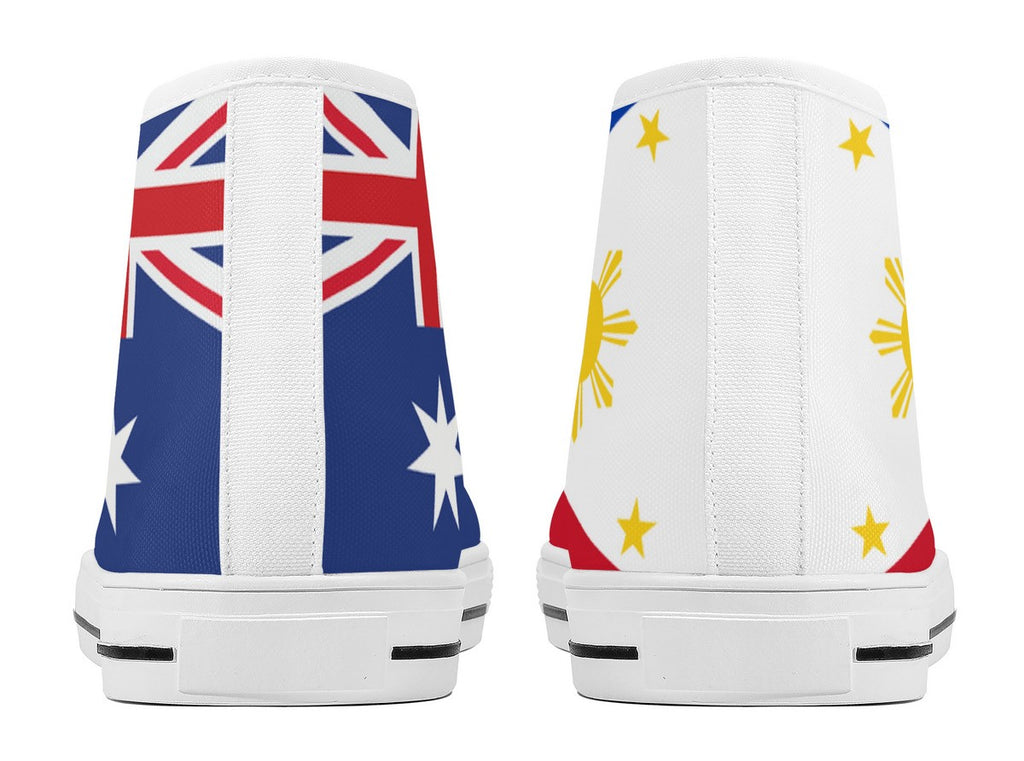 Unity Soles - Pinoy Aussie Edition High Tops White 4