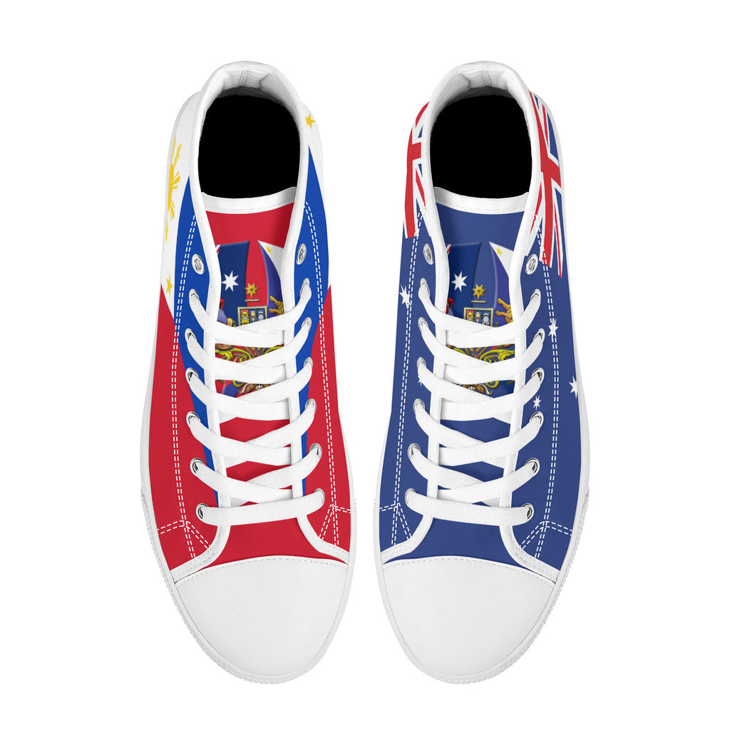 Unity Soles - Pinoy Aussie Edition High Tops White 3