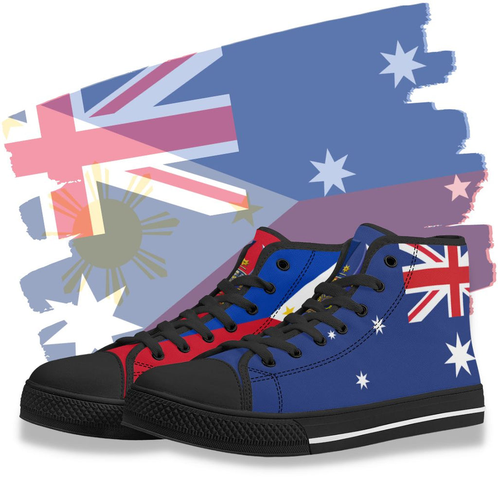 Unity Soles - Pinoy Aussie Edition High Tops Black Featured