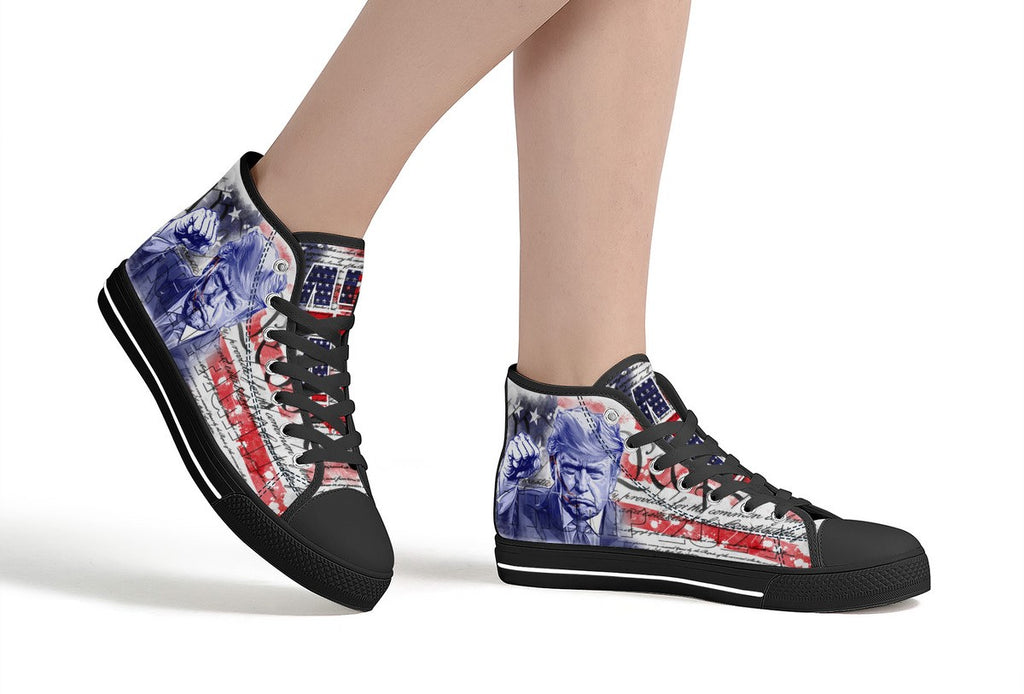 Trump 2024 - Fight High Tops Black 5