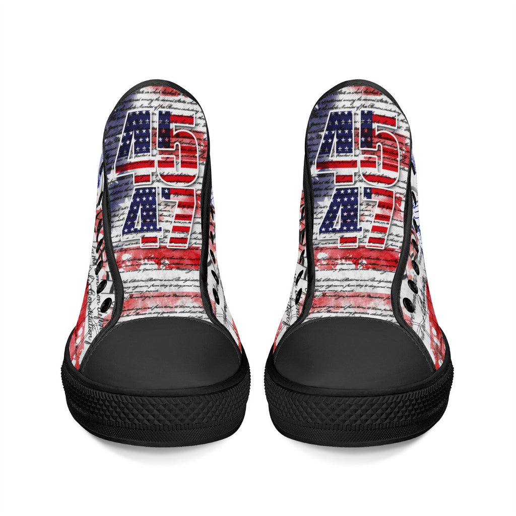 Trump 2024 - Fight High Tops Black 6